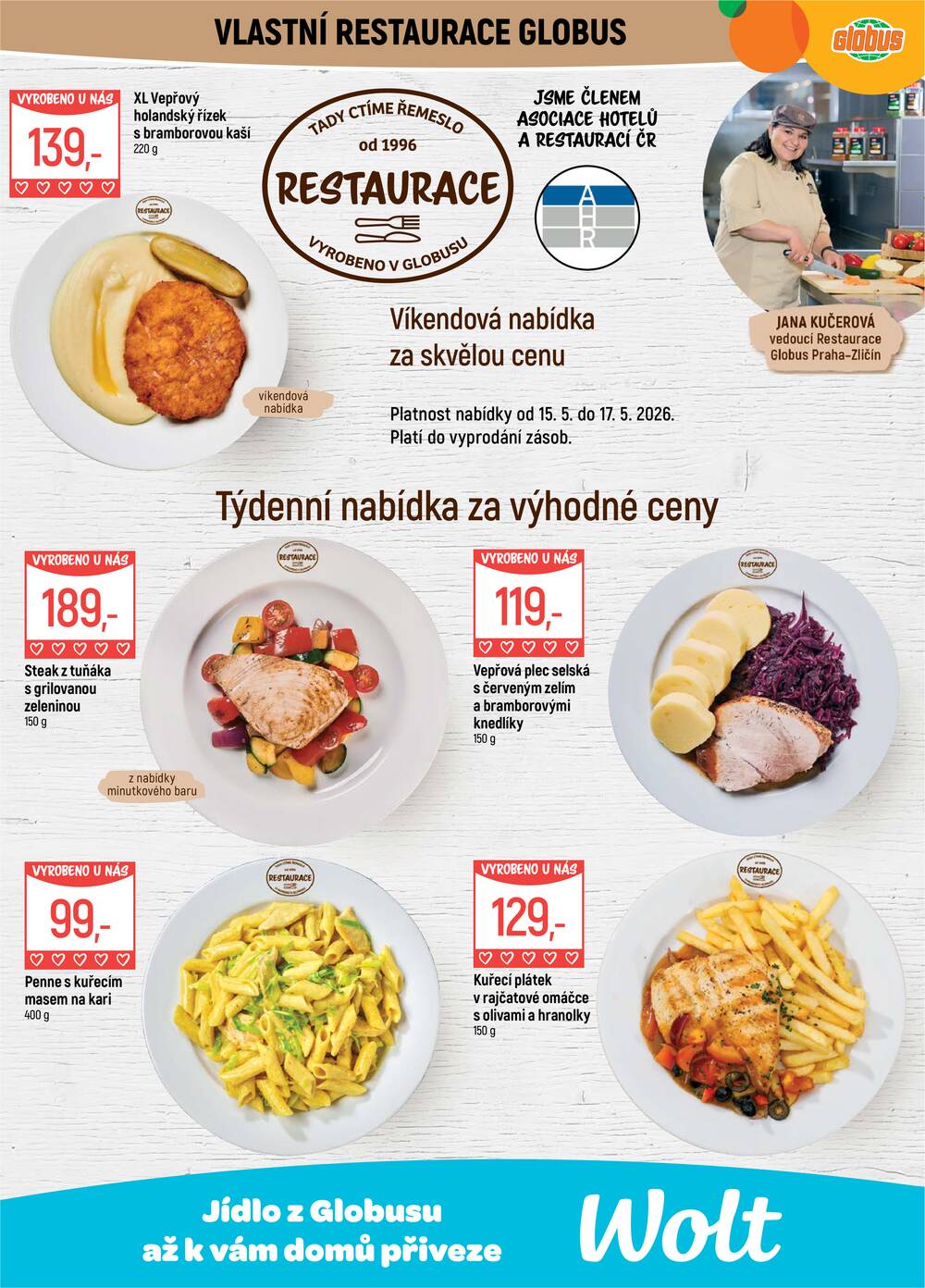 Leták Globus - Akční leták Globus 13.5. - 19.5.2026 - Globus Praha - Zličín - strana 8