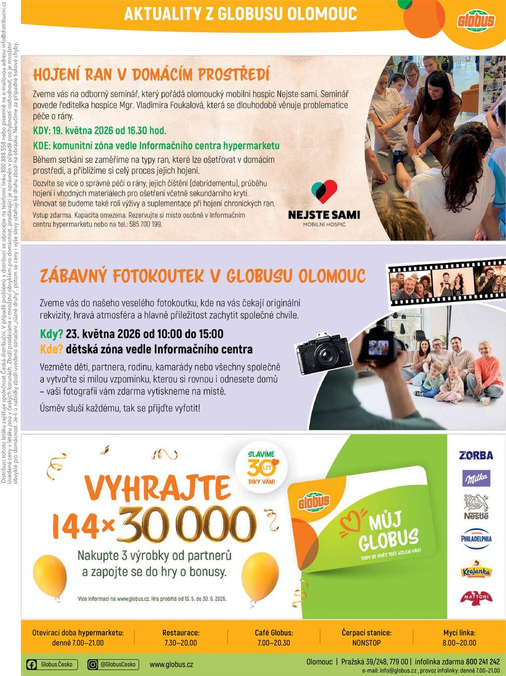Akční leták Globus 13.5. - 19.5.2026 - Globus Olomouc