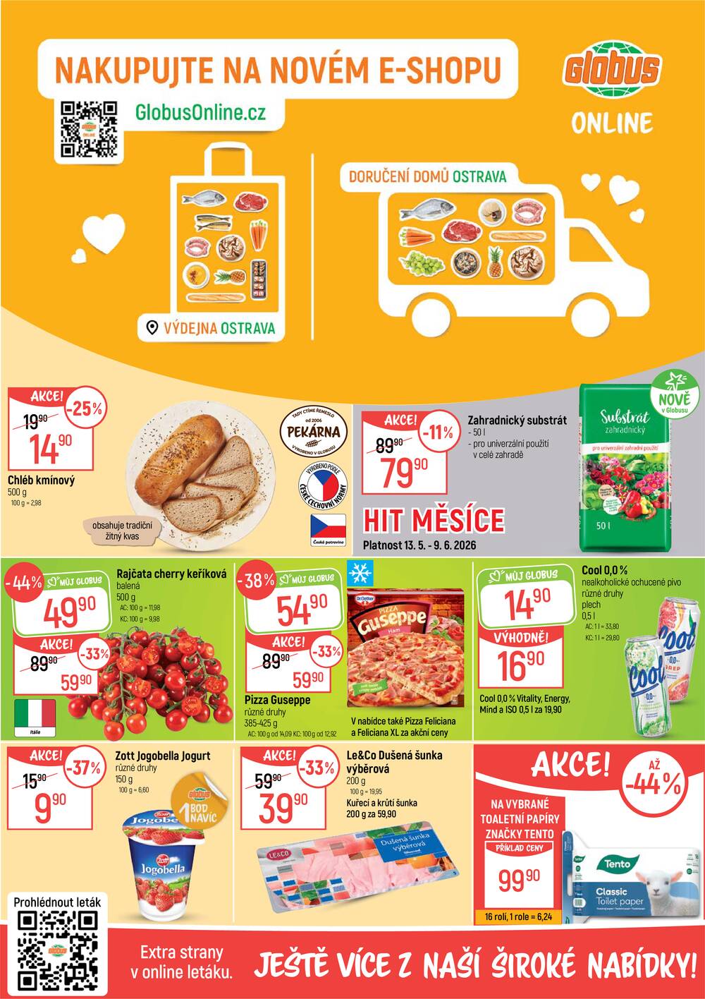 Leták Globus - Akční leták Globus 13.5. - 19.5.2026 - Globus Ostrava - strana 2