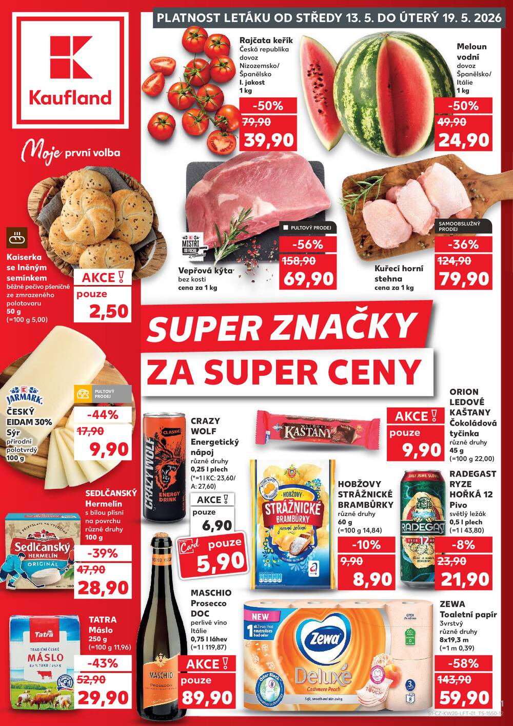 Leták Kaufland - Kaufland 13.5. - 19.5. - Kaufland - Domažlice - strana 1