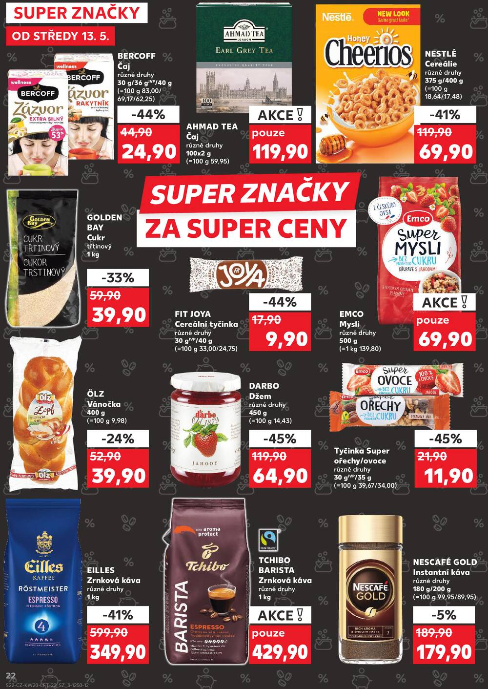 Leták Kaufland - Kaufland 13.5. - 19.5. - Kaufland - Strakonice - strana 22
