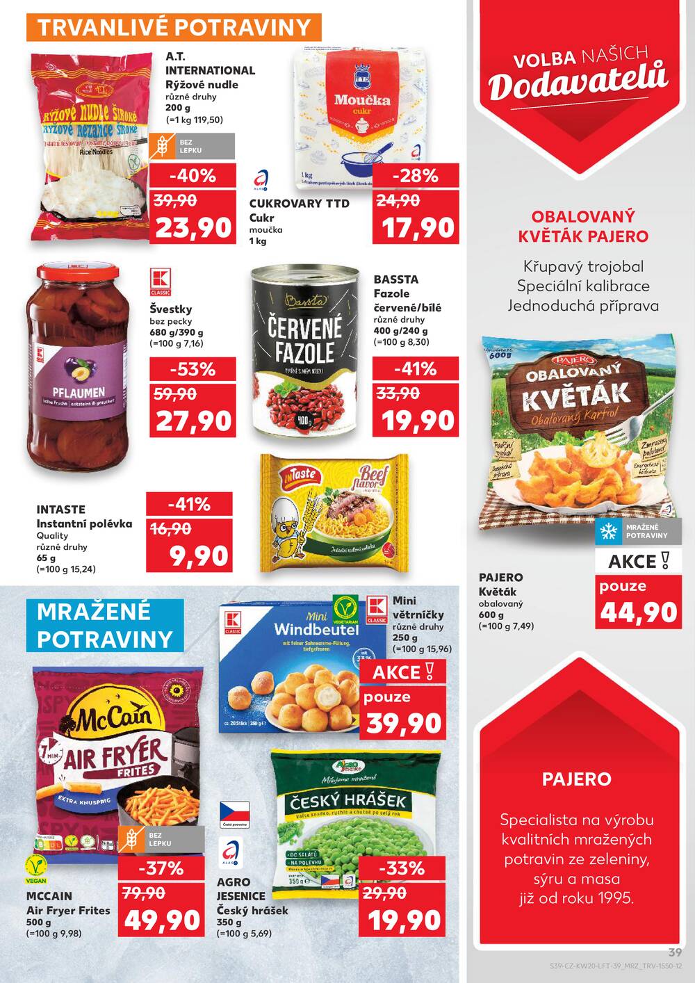 Leták Kaufland - Kaufland 13.5. - 19.5. - Kaufland - Strakonice - strana 39