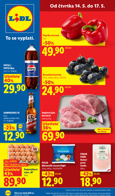 leták Lidl