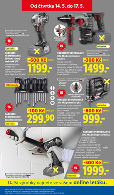 Lidl Čtvrtek od 14.5. do 17.5.2026