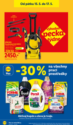 Lidl Čtvrtek od 14.5. do 17.5.2026