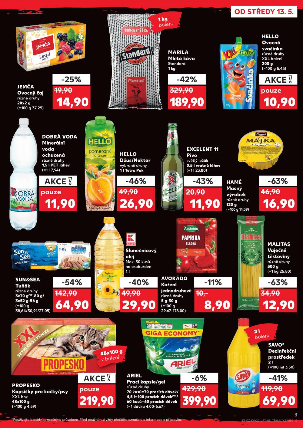Kaufland 13.5. - 19.5. - Kaufland - Plzeň - Košutka