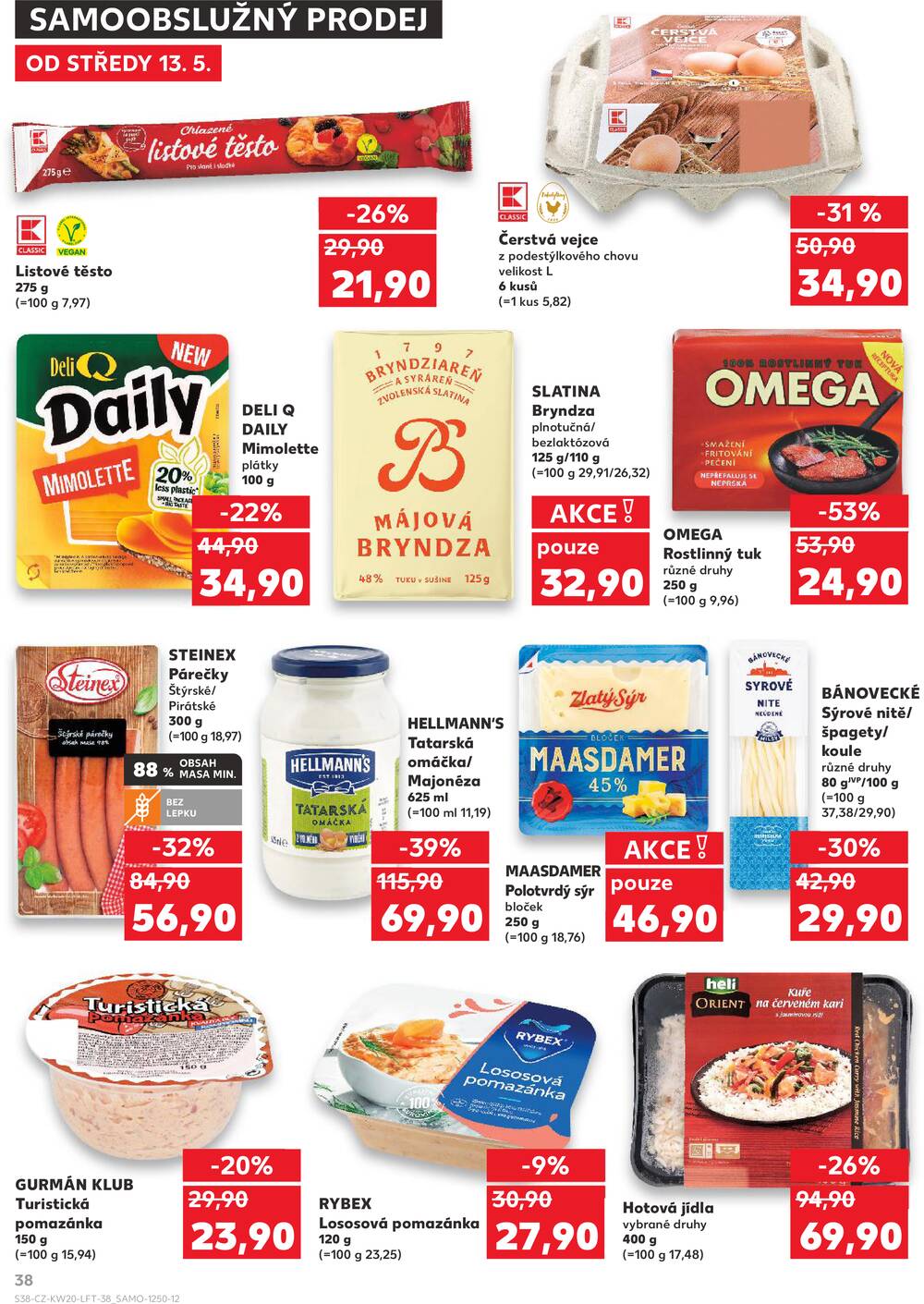 Kaufland 13.5. - 19.5. - Kaufland - Plzeň - Košutka