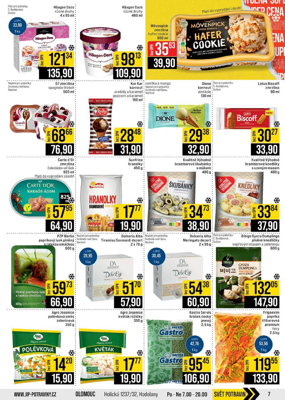 Leták JIP - JIP Cash & Carry České Budějovice, Most, Náchod, Polička, Sušice a Svoboda nad Úpou od 13.5. do 19.5.2026 - strana 7