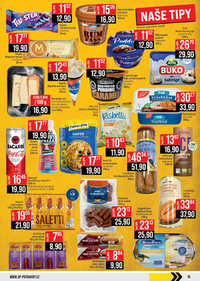 JIP Cash & Carry České Budějovice, Most, Náchod, Polička, Sušice a Svoboda nad Úpou od 13.5. do 19.5.2026
