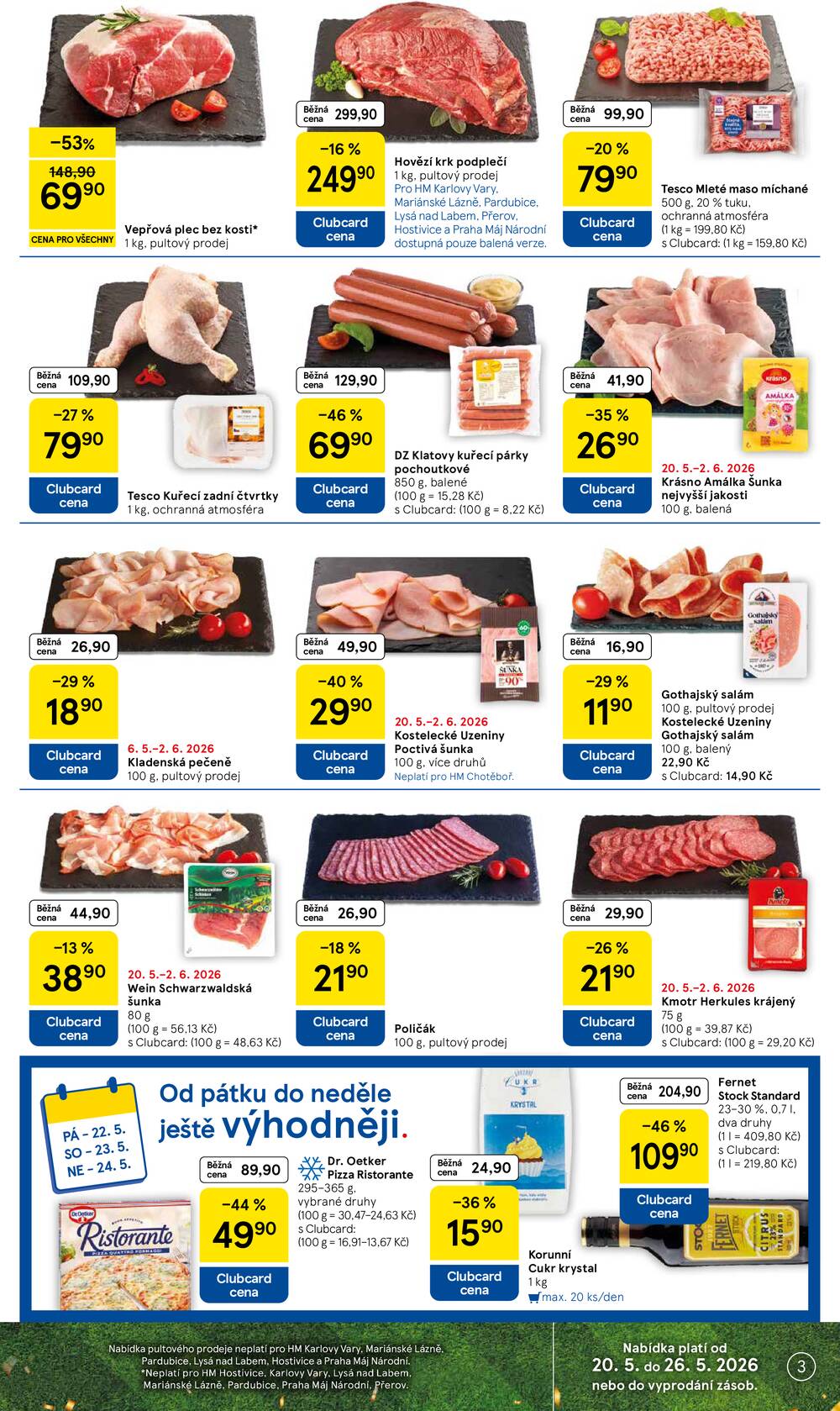 Leták Tesco - Tesco malé hypermarkety od 20.5. do 26.5.2026 - strana 3 Leták Tesco - Tesco malé hypermarkety od 20.5. do 26.5.2026 - strana 3