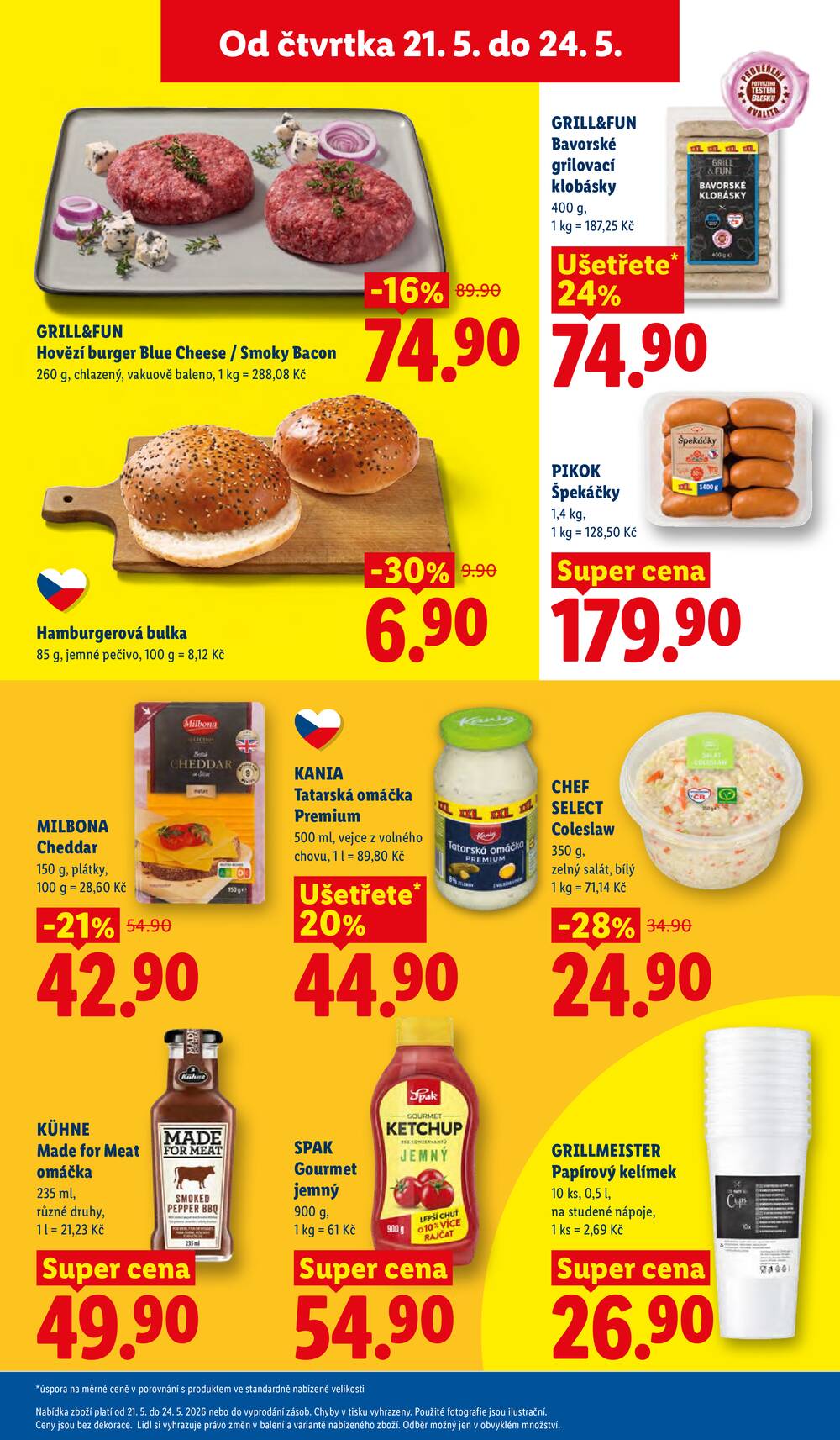 Lidl Čtvrtek od 21.5. do 24.5.2026