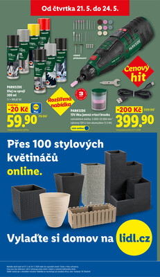 Lidl Čtvrtek od 21.5. do 24.5.2026