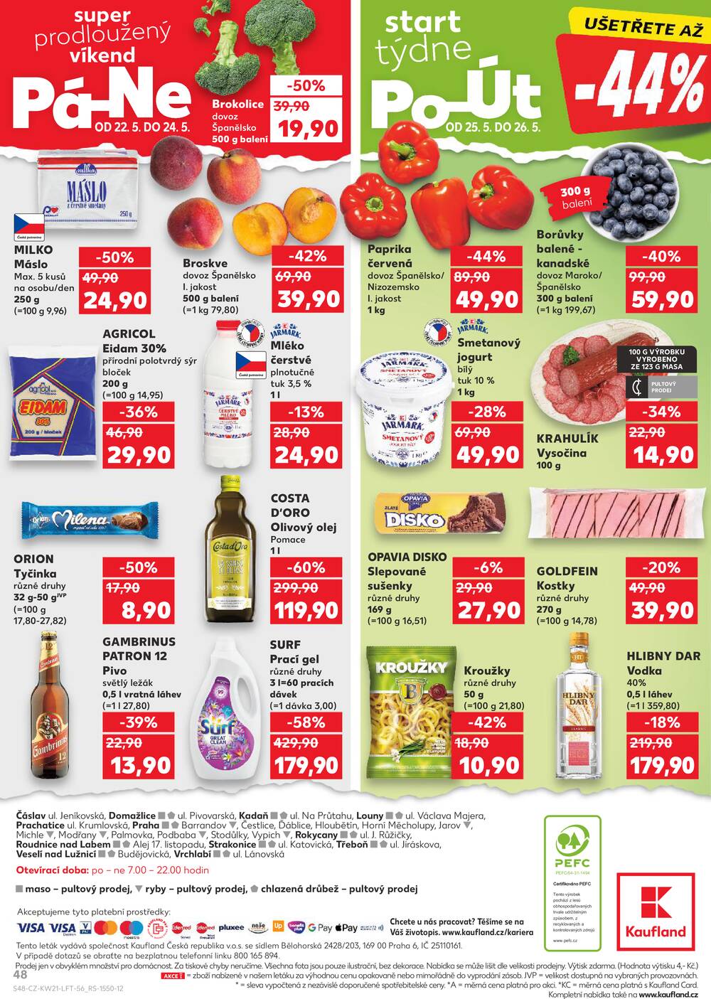 Kaufland 20.5. - 26.5. - Kaufland - Čáslav