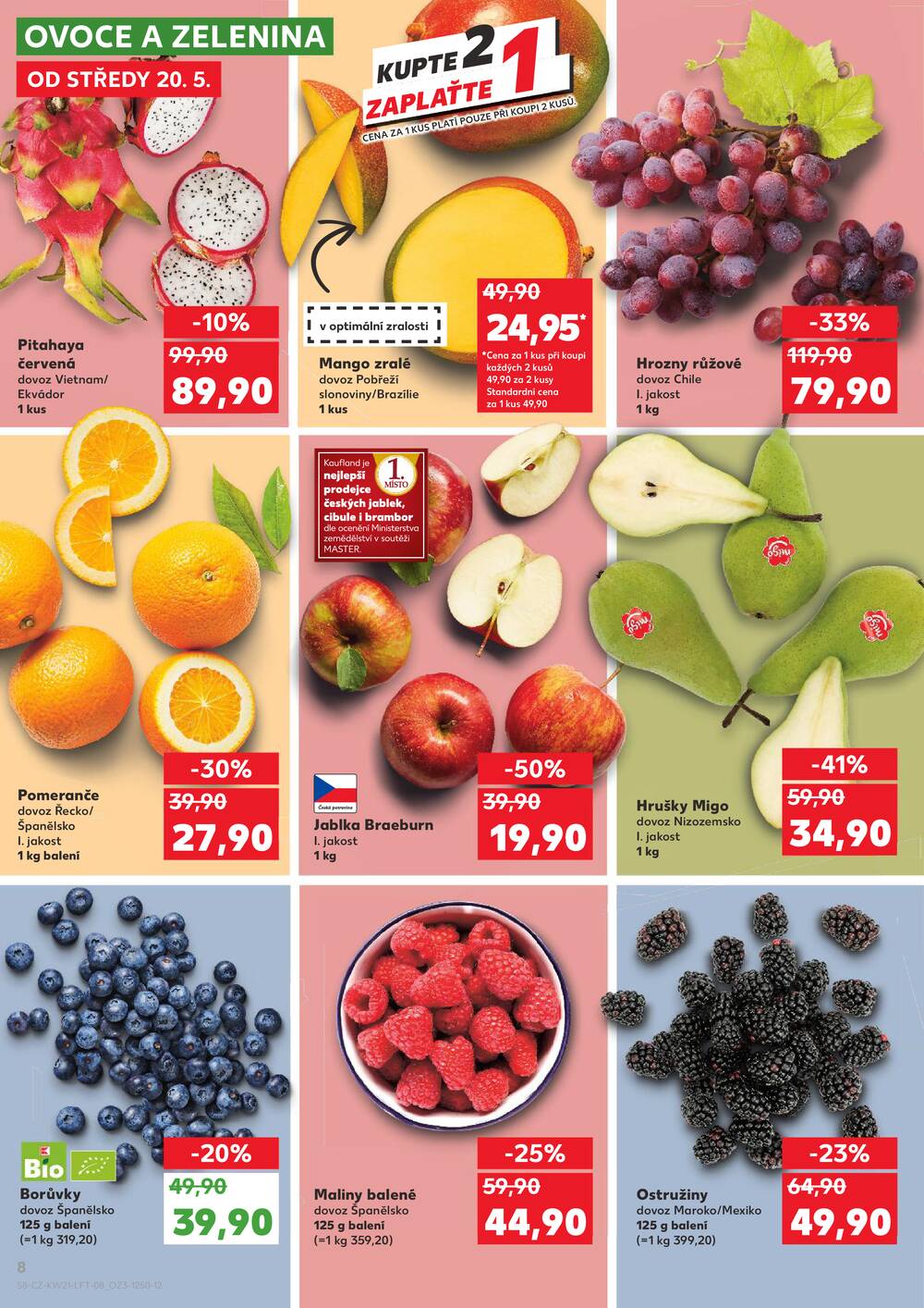 Leták Kaufland - Kaufland 20.5. - 26.5. - Kaufland - Žatec - strana 8 Leták Kaufland - Kaufland 20.5. - 26.5. - Kaufland - Žatec - strana 8