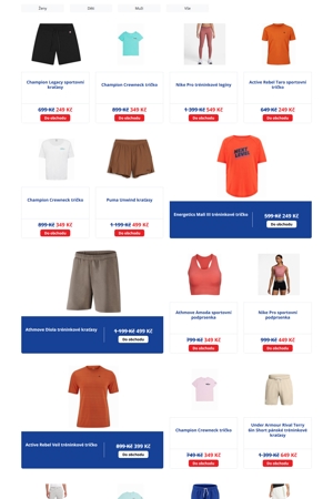 leták Intersport