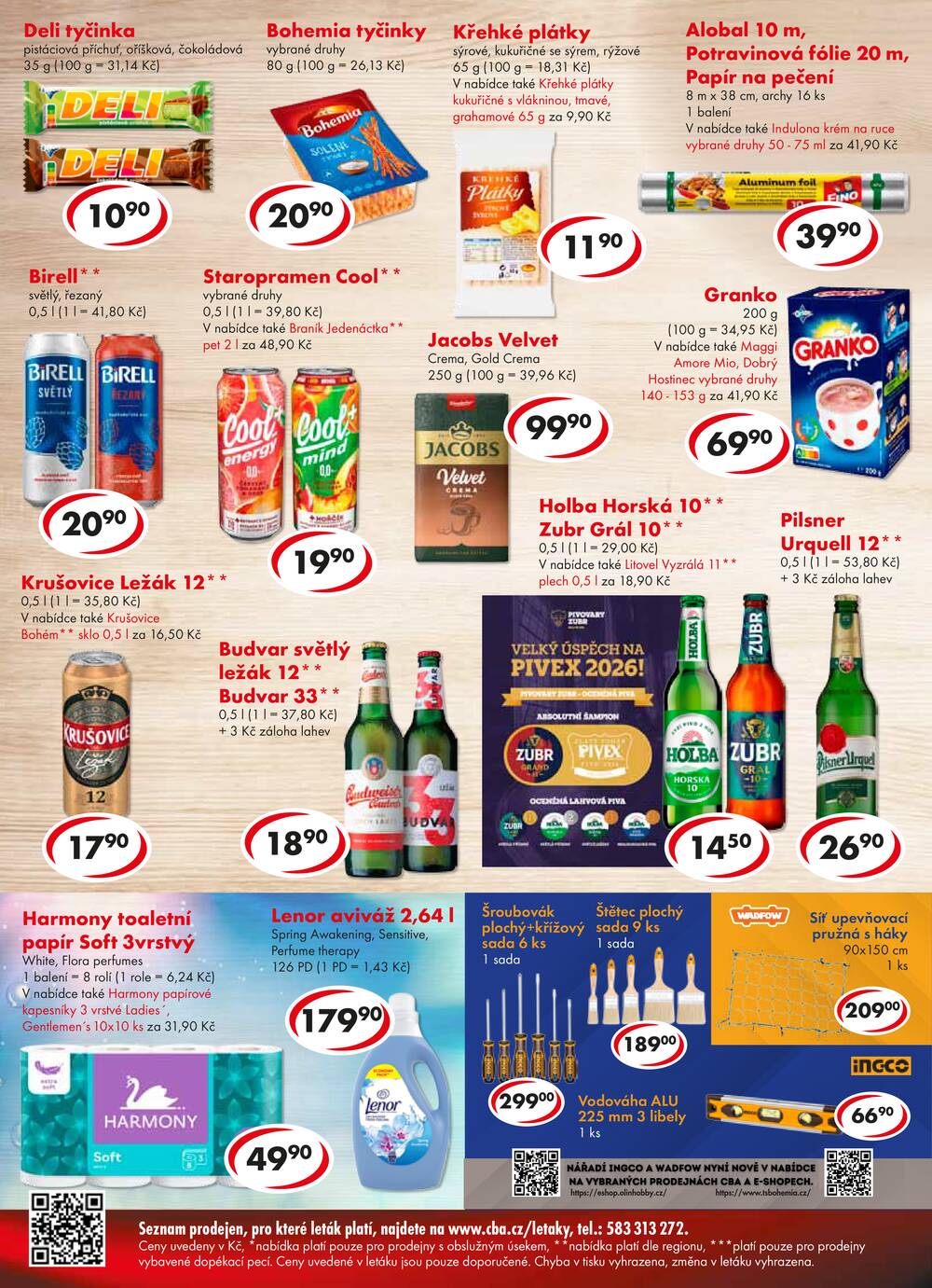 Leták CBA - CBA Premium od 3.6. do 9.6.2026 - strana 4 Leták CBA - CBA Premium od 3.6. do 9.6.2026 - strana 4