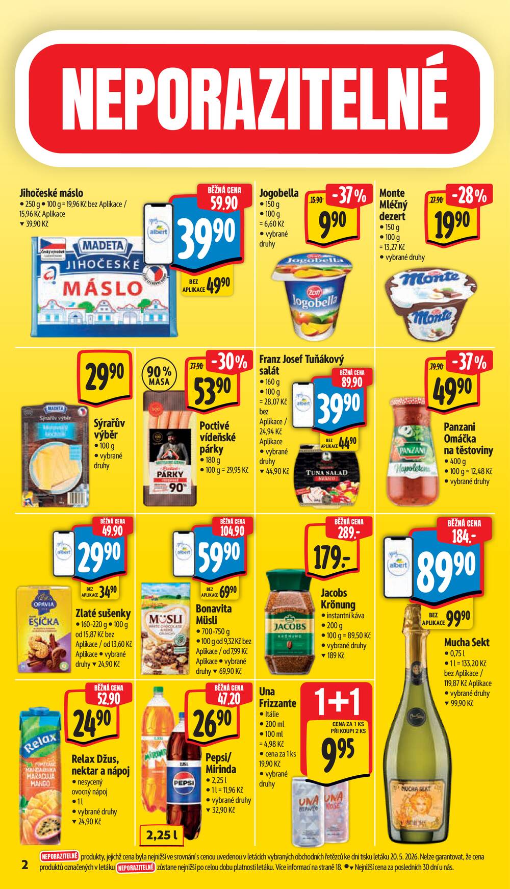 Albert Hypermarket Jihomoravský od 27.5. do 2.6.2026