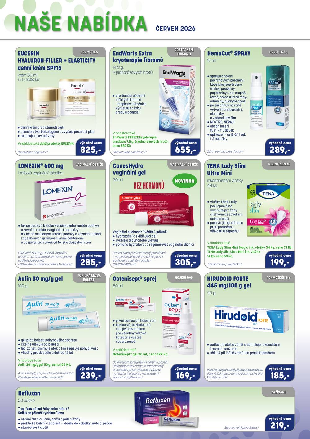 Leták PharmaPoint - Pharma Point od 1.6. do 30.6.2026 - strana 2 Leták PharmaPoint - Pharma Point od 1.6. do 30.6.2026 - strana 2