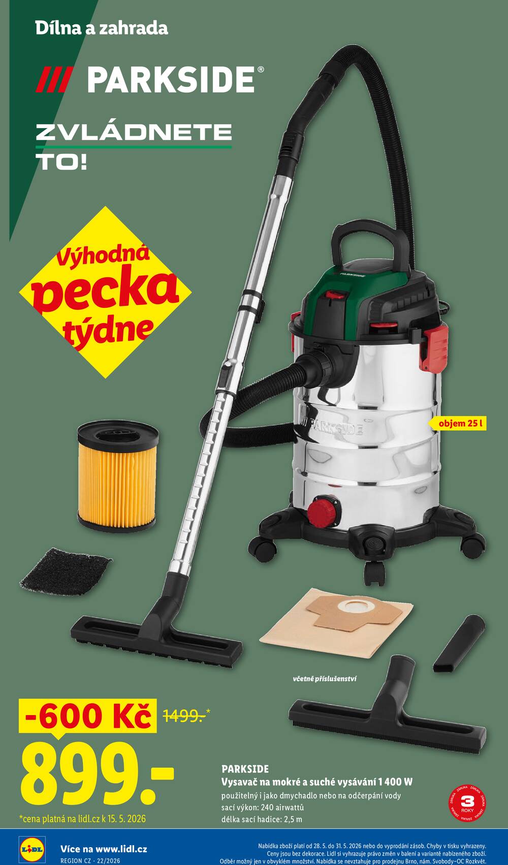 Lidl Čtvrtek od 28.5. do 31.5.2026