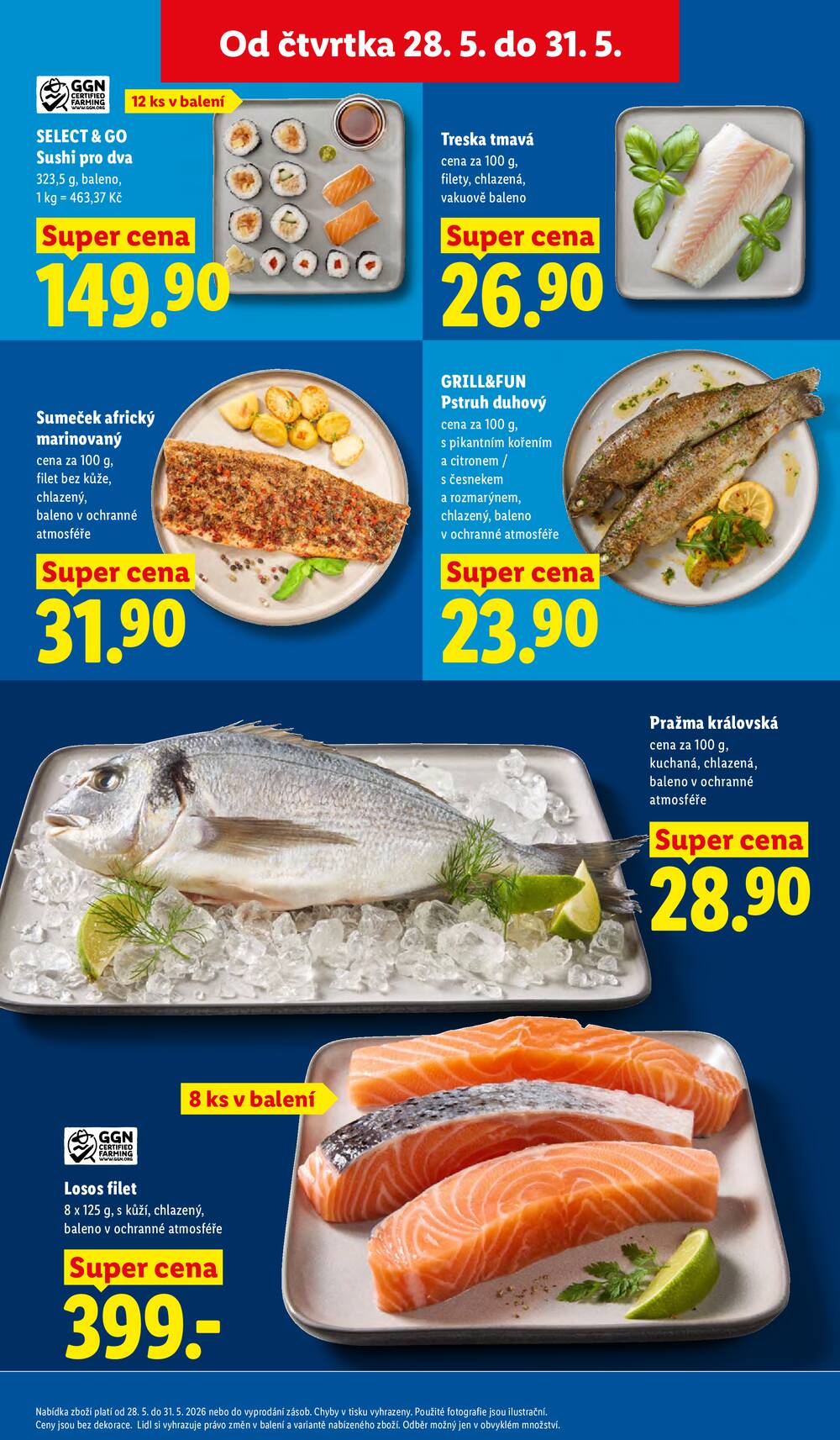 Lidl Čtvrtek od 28.5. do 31.5.2026