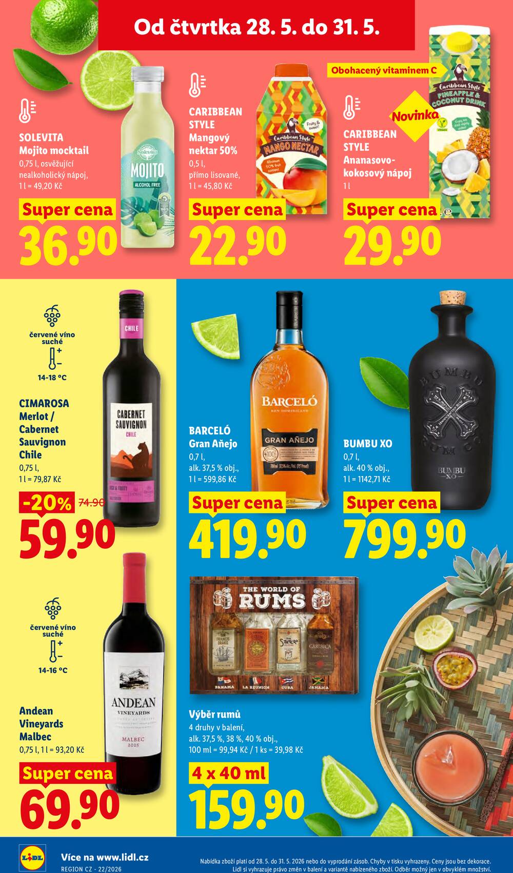 Lidl Čtvrtek od 28.5. do 31.5.2026
