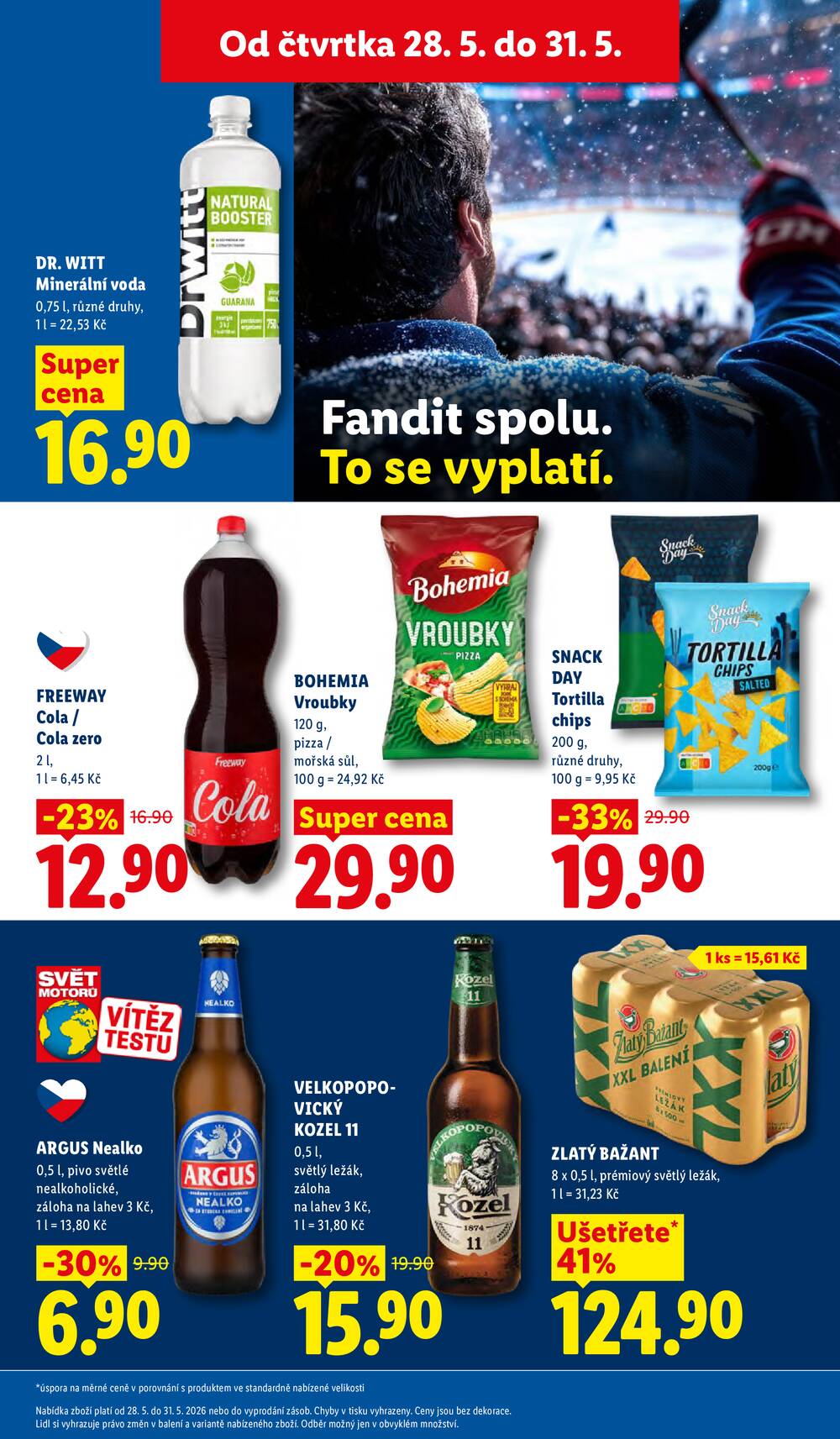 Lidl Čtvrtek od 28.5. do 31.5.2026