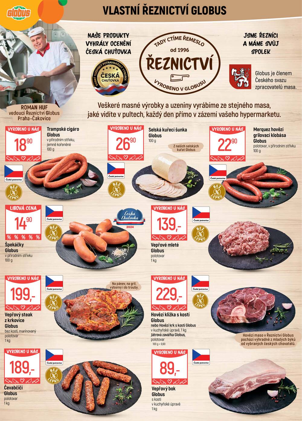 Akční leták Globus 27.5. - 2.6.2026 - Globus Praha - Čakovice