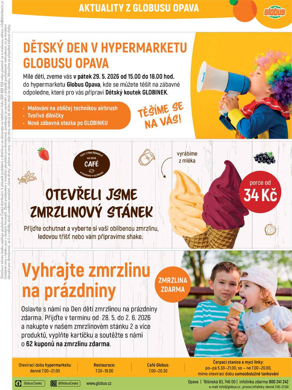 Akční leták Globus 27.5. - 2.6.2026 - Globus Opava