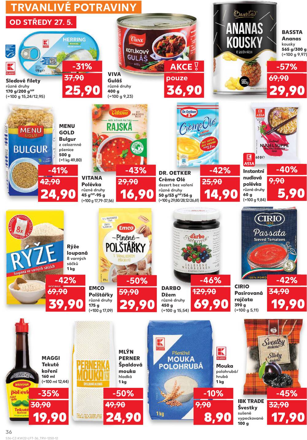 Kaufland 27.5. - 2.6. - Kaufland - Rokycany