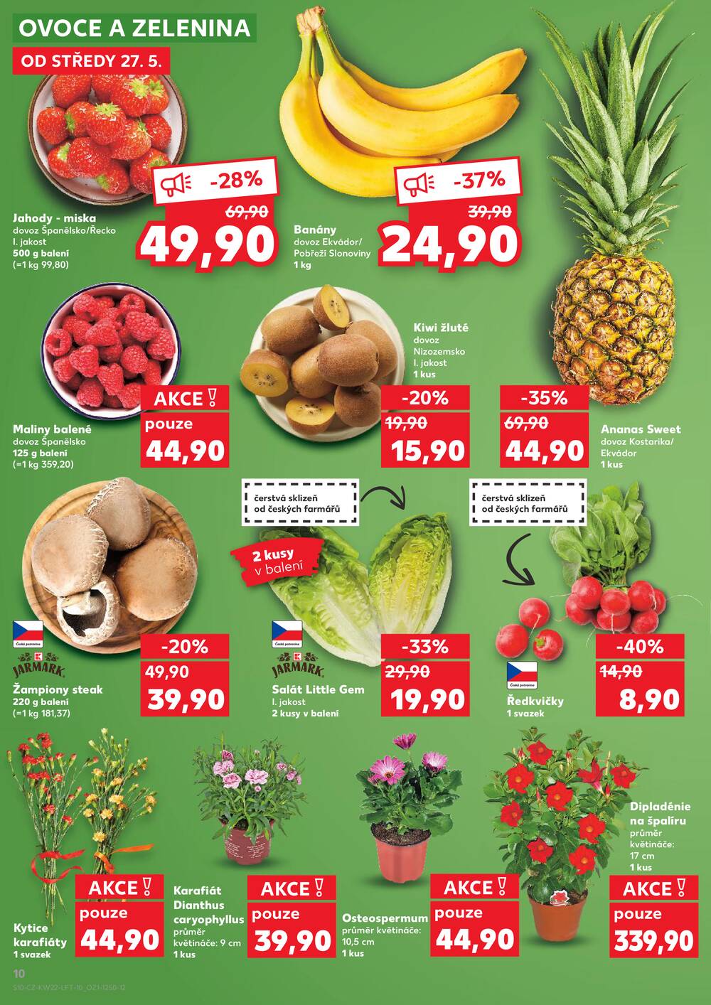 Leták Kaufland - Kaufland 27.5. - 2.6. - Kaufland - Pelhřimov - strana 10