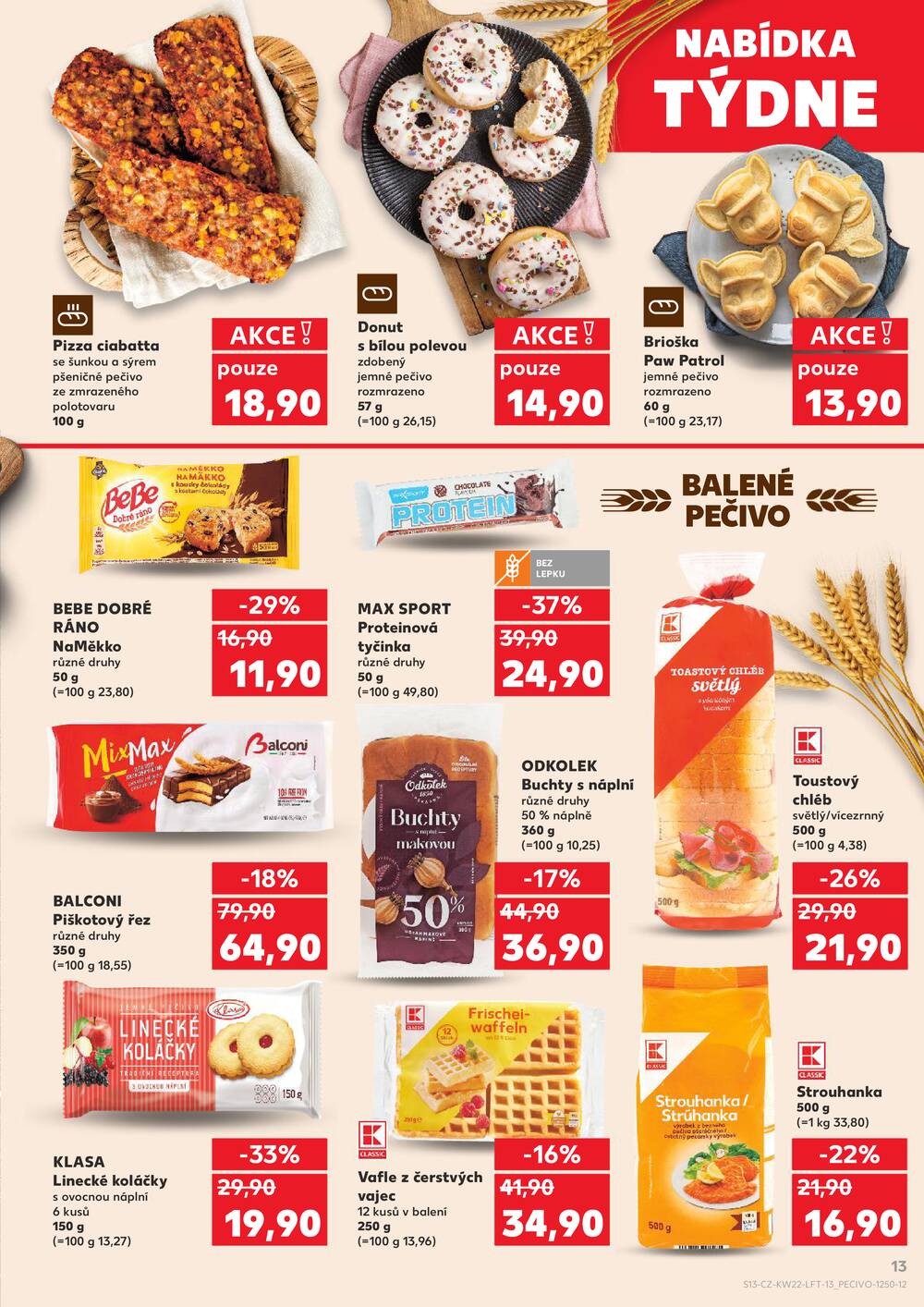 Leták Kaufland - Kaufland 27.5. - 2.6. - Kaufland - Pelhřimov - strana 13 Leták Kaufland - Kaufland 27.5. - 2.6. - Kaufland - Pelhřimov - strana 13