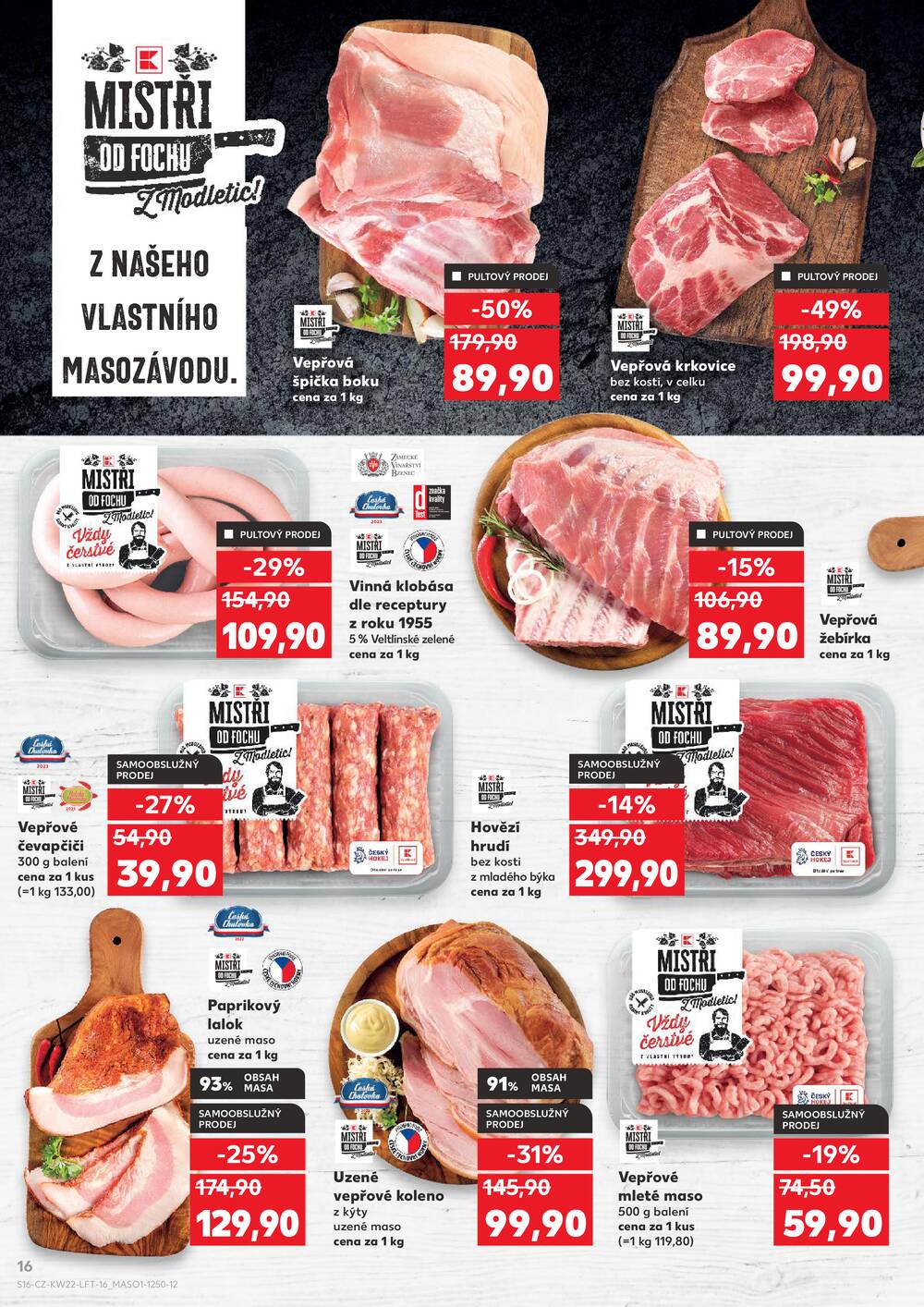 Leták Kaufland - Kaufland 27.5. - 2.6. - Kaufland - Pelhřimov - strana 16