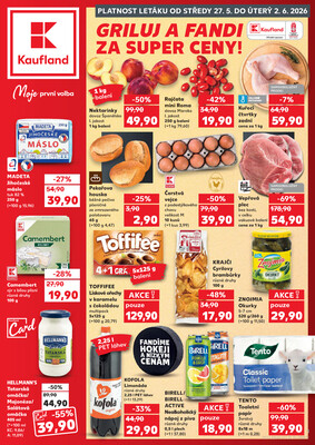 Leták Kaufland 27.5. - 2.6. - Kaufland - Frýdek Místek