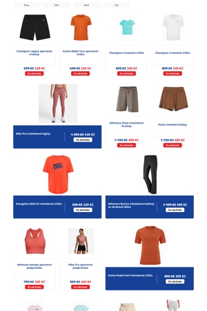leták Intersport