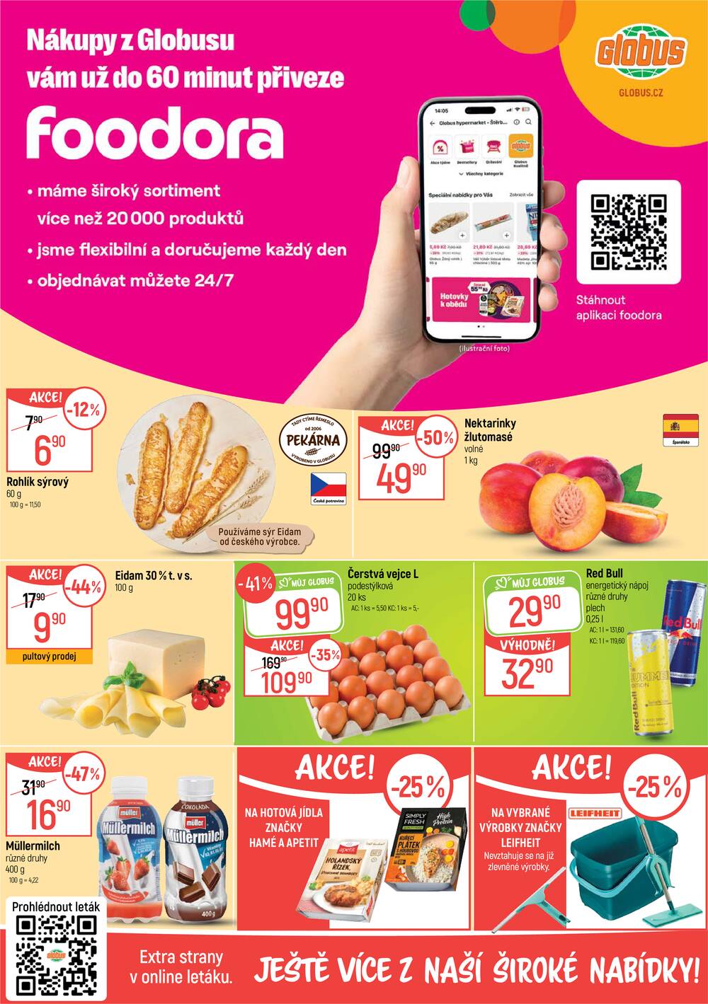 Akční leták Globus 3.6. - 9.6.2026 - Globus Liberec