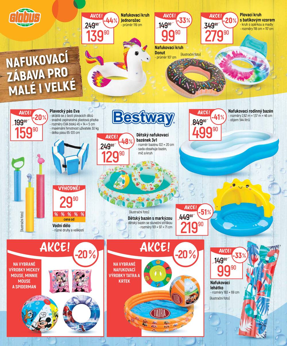 Akční leták Globus 3.6. - 6.7.2026 - Globus Opava