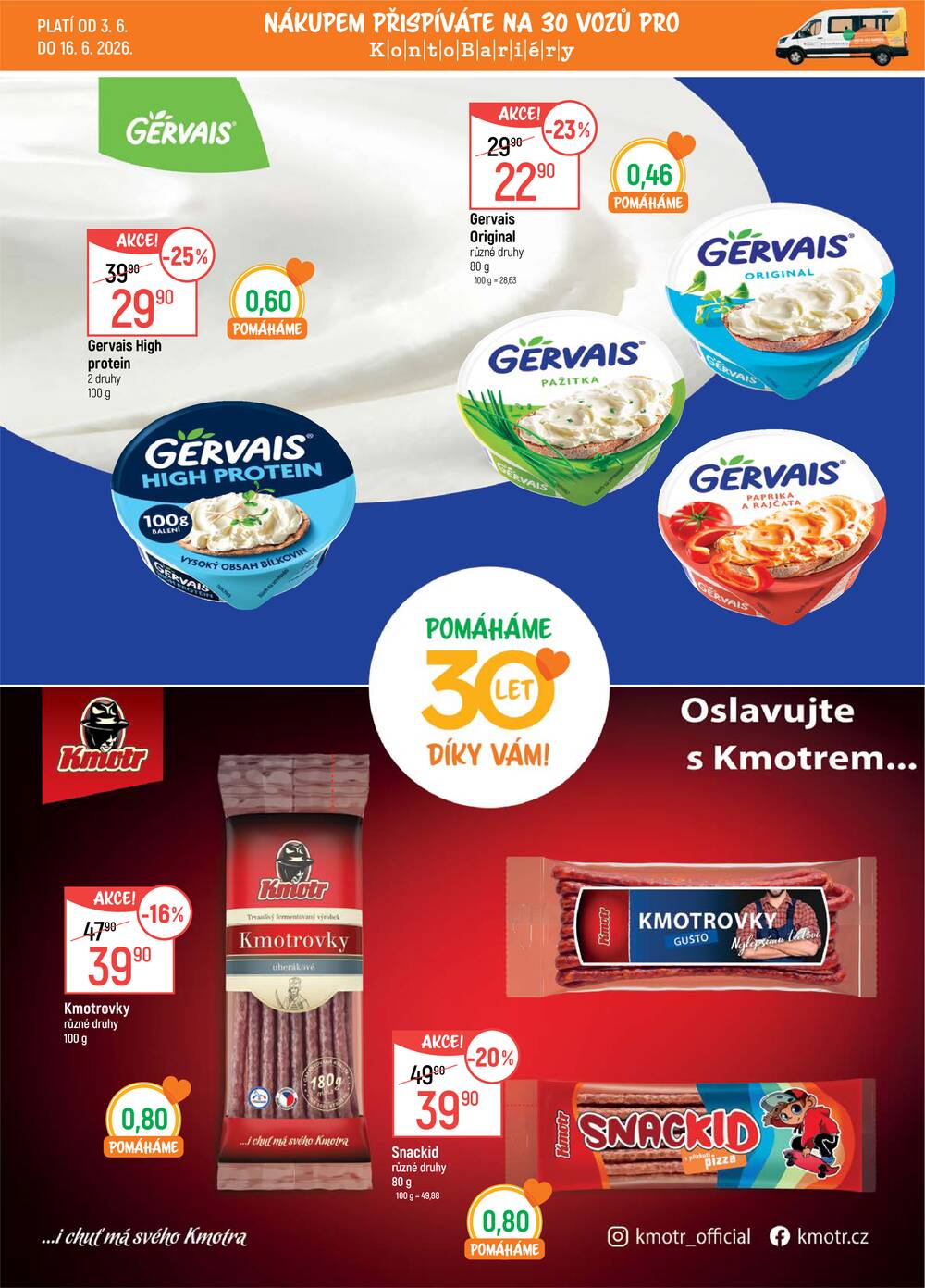 Akční leták Globus 3.6. - 16.6.2026 - Globus Opava