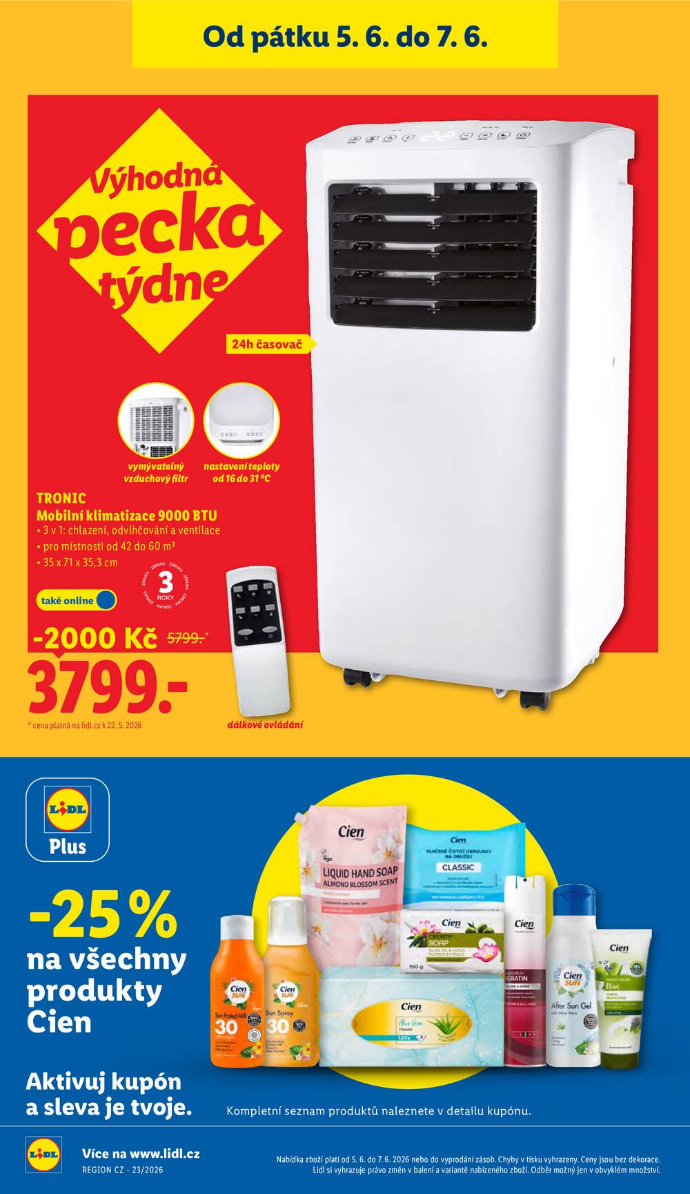 Lidl od 1.6. do 7.6.2026
