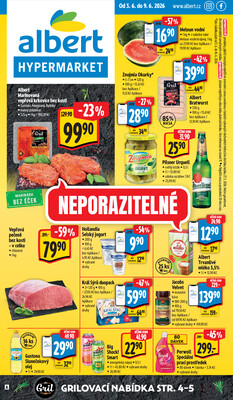 Leták Albert  Hypermarket od 3.6. do 9.6.2026