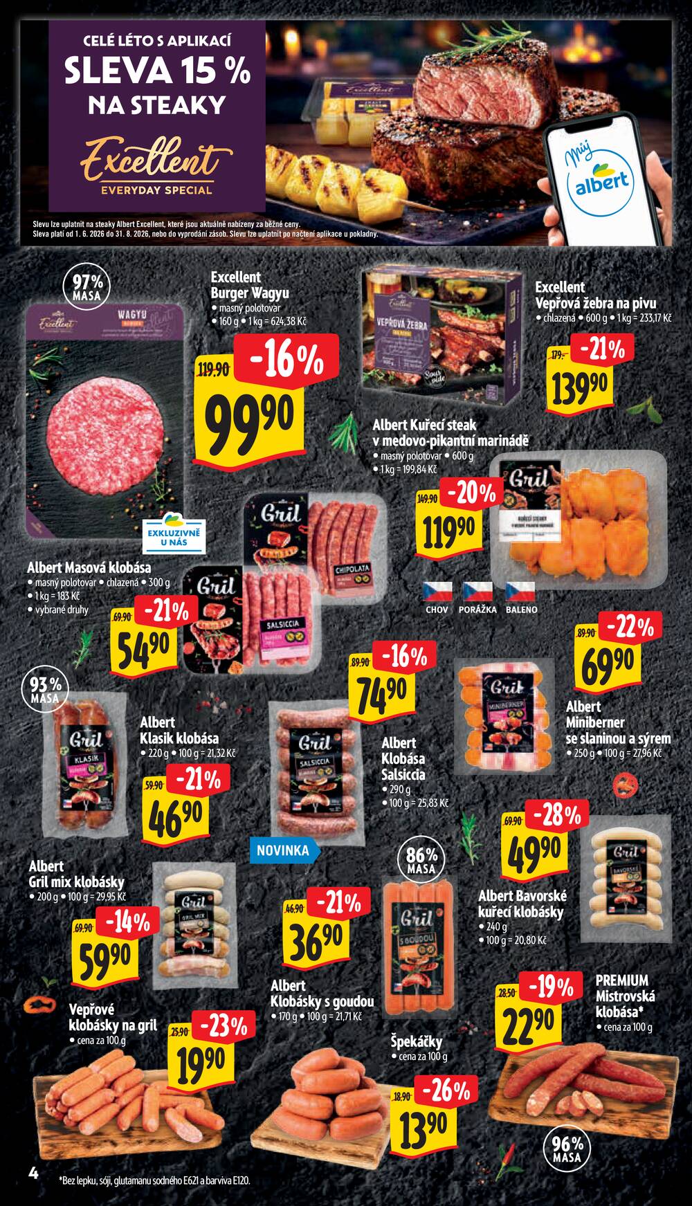 Albert  Hypermarket Jihomoravský od 3.6. do 9.6.2026