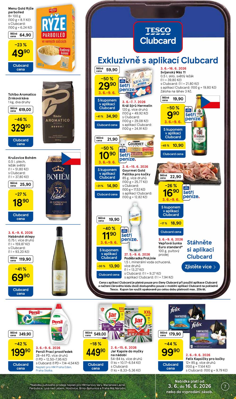 Tesco malé hypermarkety od 3.6. do 9.6.2026