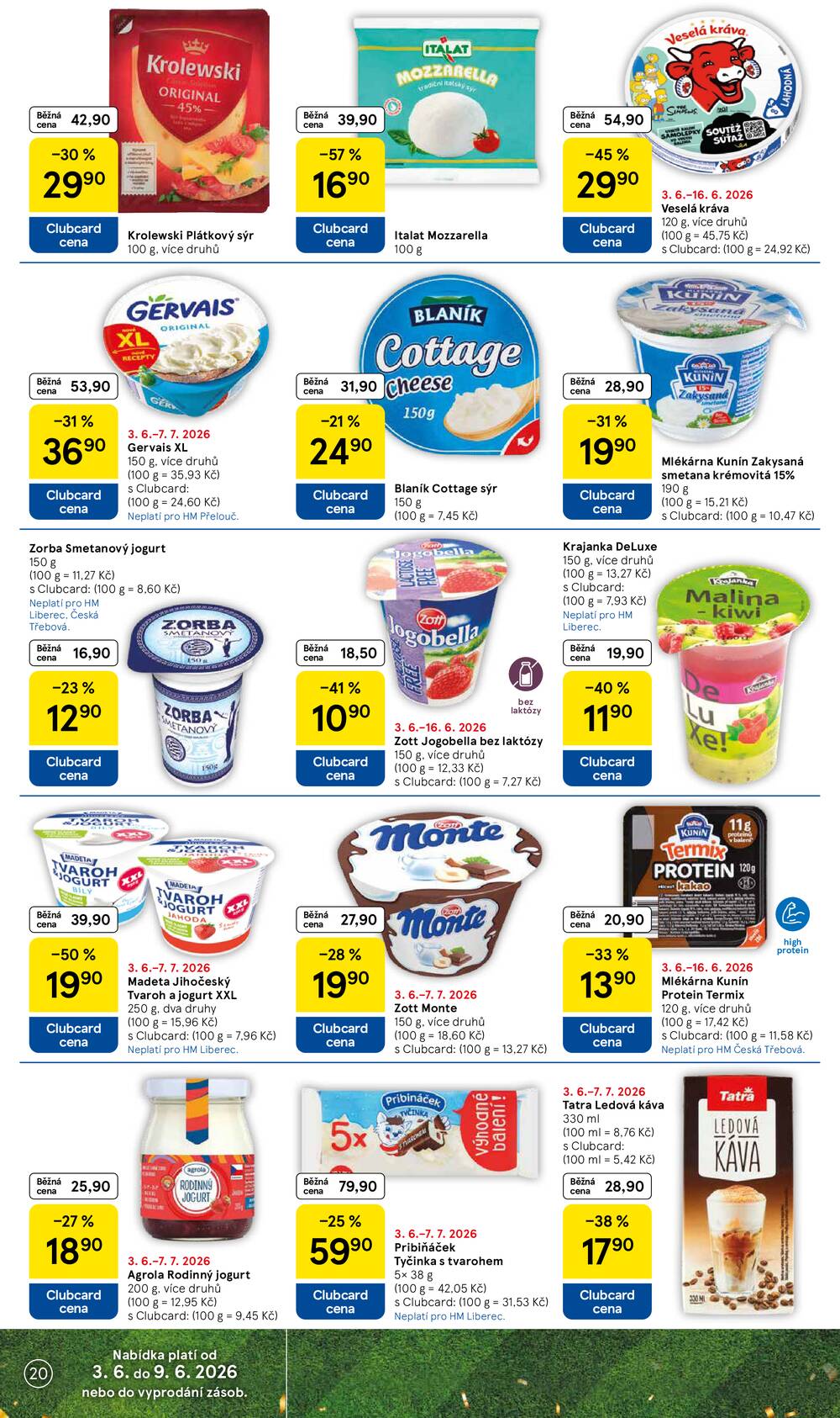 Tesco malé hypermarkety od 3.6. do 9.6.2026