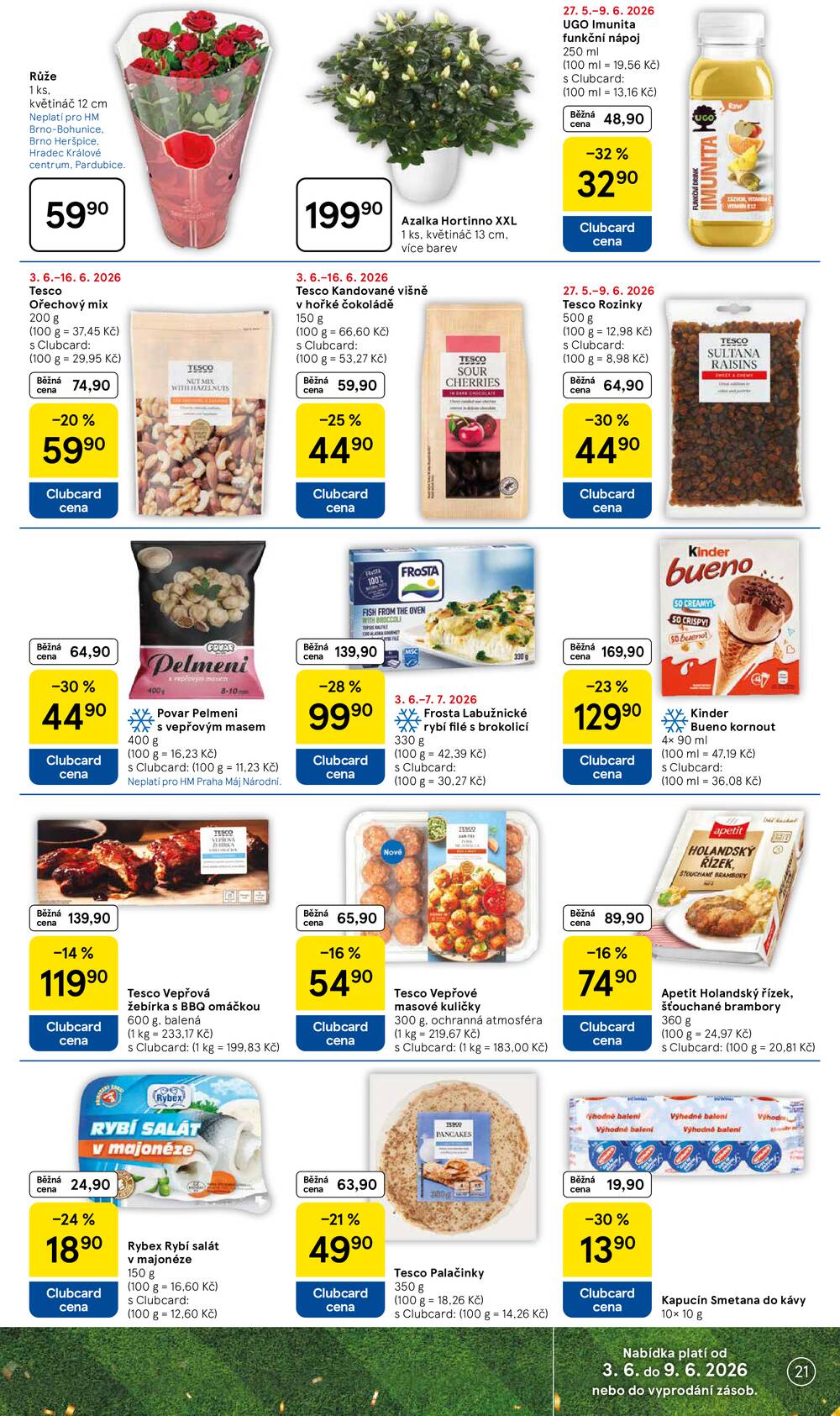 Tesco malé hypermarkety od 3.6. do 9.6.2026