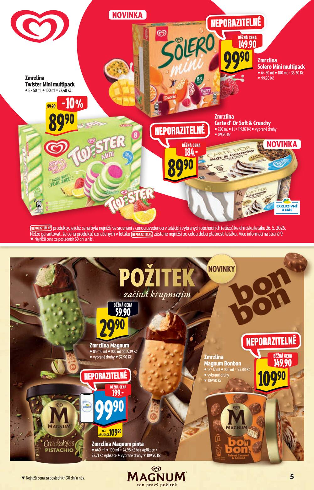 Leták Albert - Albert Supermarket katalog Léto od 3.6. do 16.6.2026 - strana 5