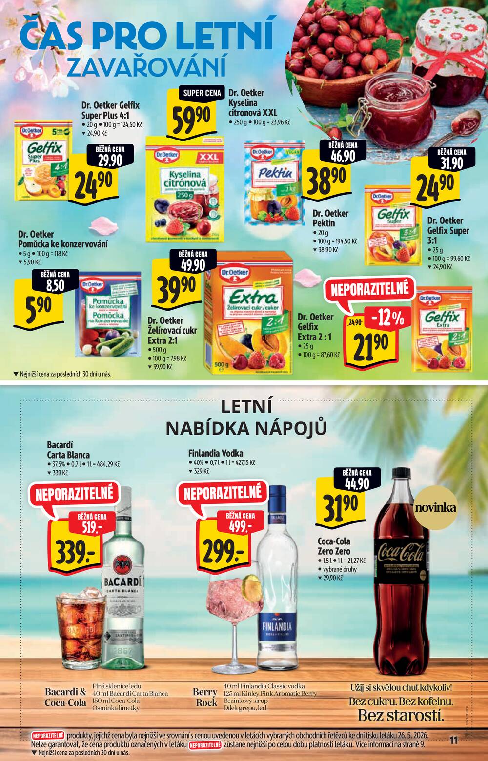 Leták Albert - Albert Supermarket katalog Léto od 3.6. do 16.6.2026 - strana 11