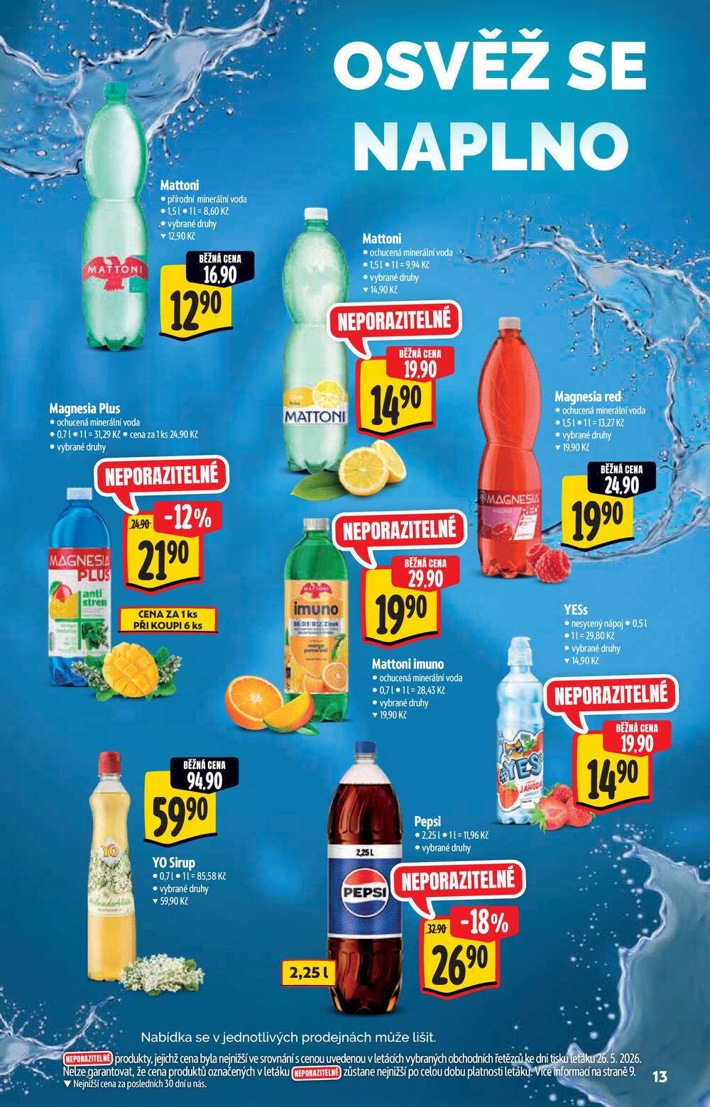 Leták Albert - Albert Supermarket katalog Léto od 3.6. do 16.6.2026 - strana 13