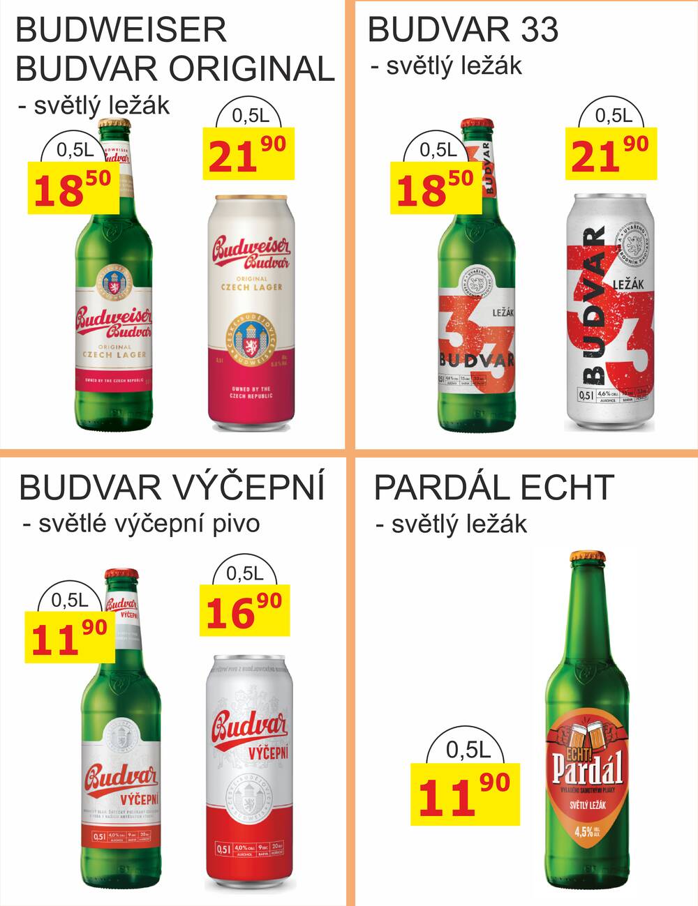 BENE Nápoje od 1.6. do 30.6.2026