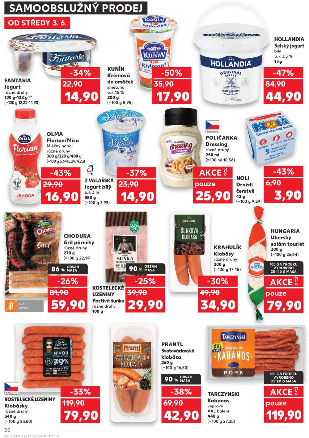 Kaufland 3.6. - 9.6. - Kaufland - Třeboň