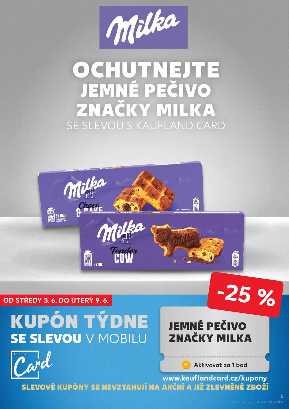 Leták Kaufland - Kaufland 3.6. - 9.6. - Kaufland - Praha 3 (Jarov) - strana 5