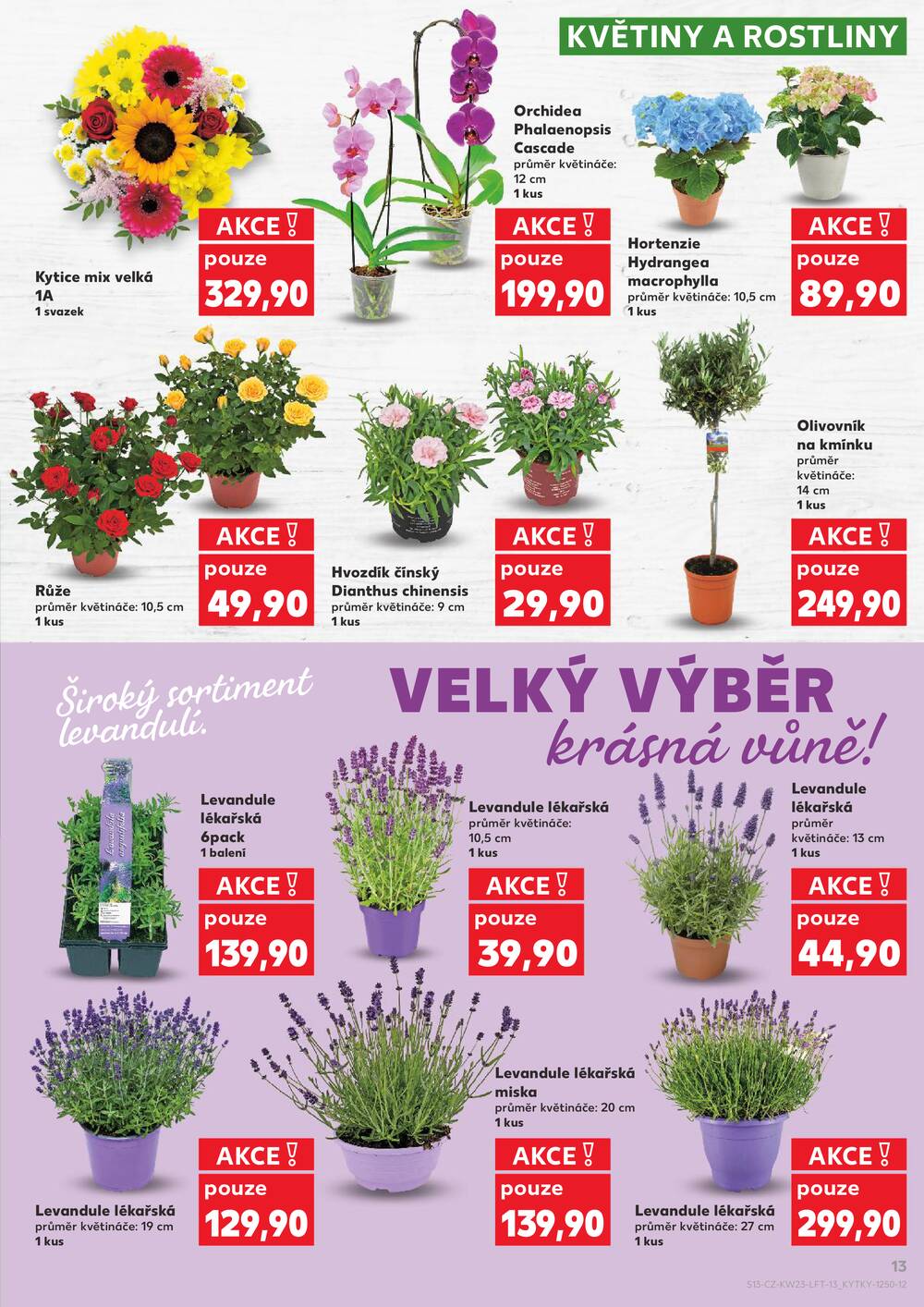 Leták Kaufland - Kaufland 3.6. - 9.6. - Kaufland - Praha 3 (Jarov) - strana 13
